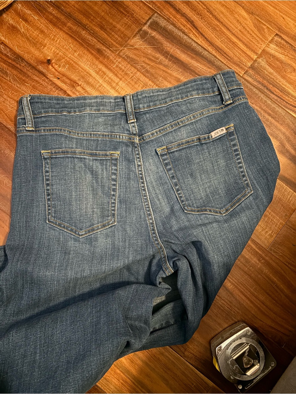 Joe’s Jeans Wide Leg Full Length Wangari Jeans Size 32 Blue (1300) - Picture 8 of 9